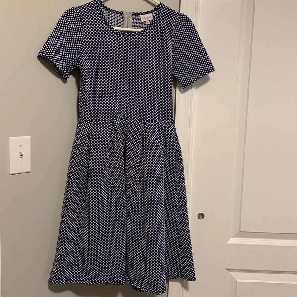 Polka dot dress - with pockets!